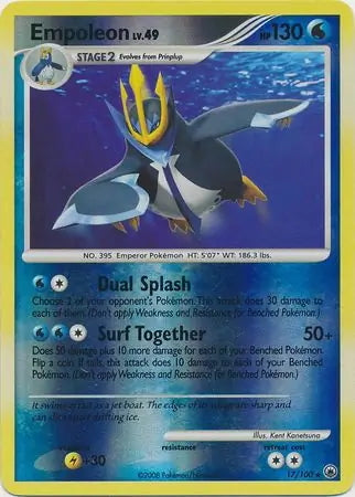 Majestic Dawn Empoleon #17/100 reverse holo
